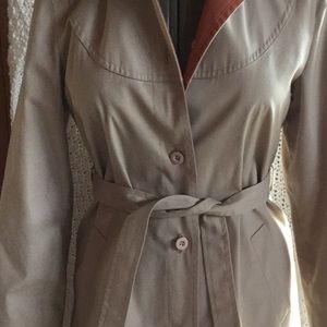 Hooded London Fog Trench Coat